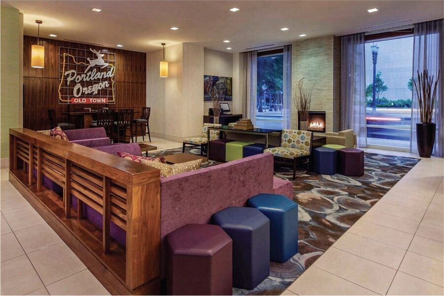 Lobby, Courtyard by Marriott, Portland, OR